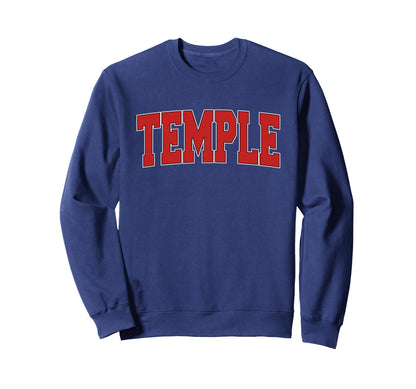 Temple Tx Texas Varsity Usa Sports Sweatshirt - Graphic Print Unisex - T-Shirt, Sweatshirt, Hoodie