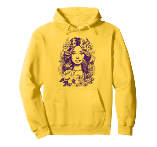Bohemian Boho Flower Hoodie - Fun Novelty Design Unisex - T-Shirt, Sweatshirt, Hoodie