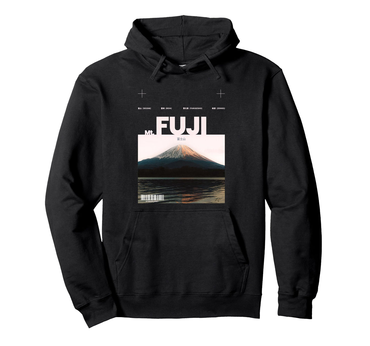 Japanese Fuji Yama 80S 90S Tokyo Hoodie - Casual Everyday Wear Unisex - T-Shirt, Sweatshirt, Hoodie