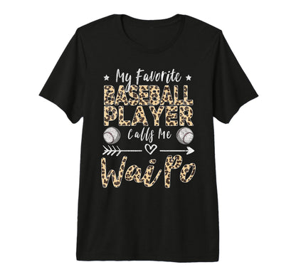 My Favorite Baseball Player Calls Me T-Shirt - Trendy Graphic for Adults - T-Shirt, Sweatshirt, Hoodie