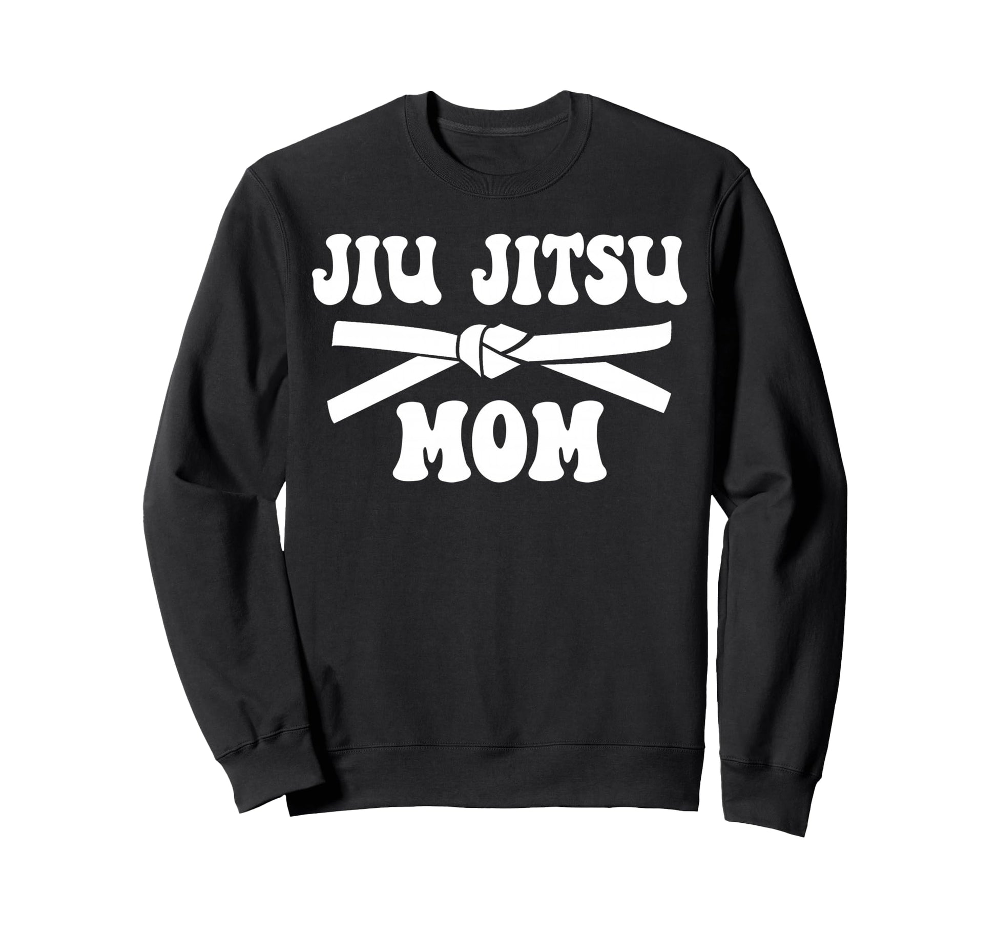 Jiu Mom Jitsu Martial Art Mom Sweatshirt - Trendy Graphic for Adults - T-Shirt, Sweatshirt, Hoodie