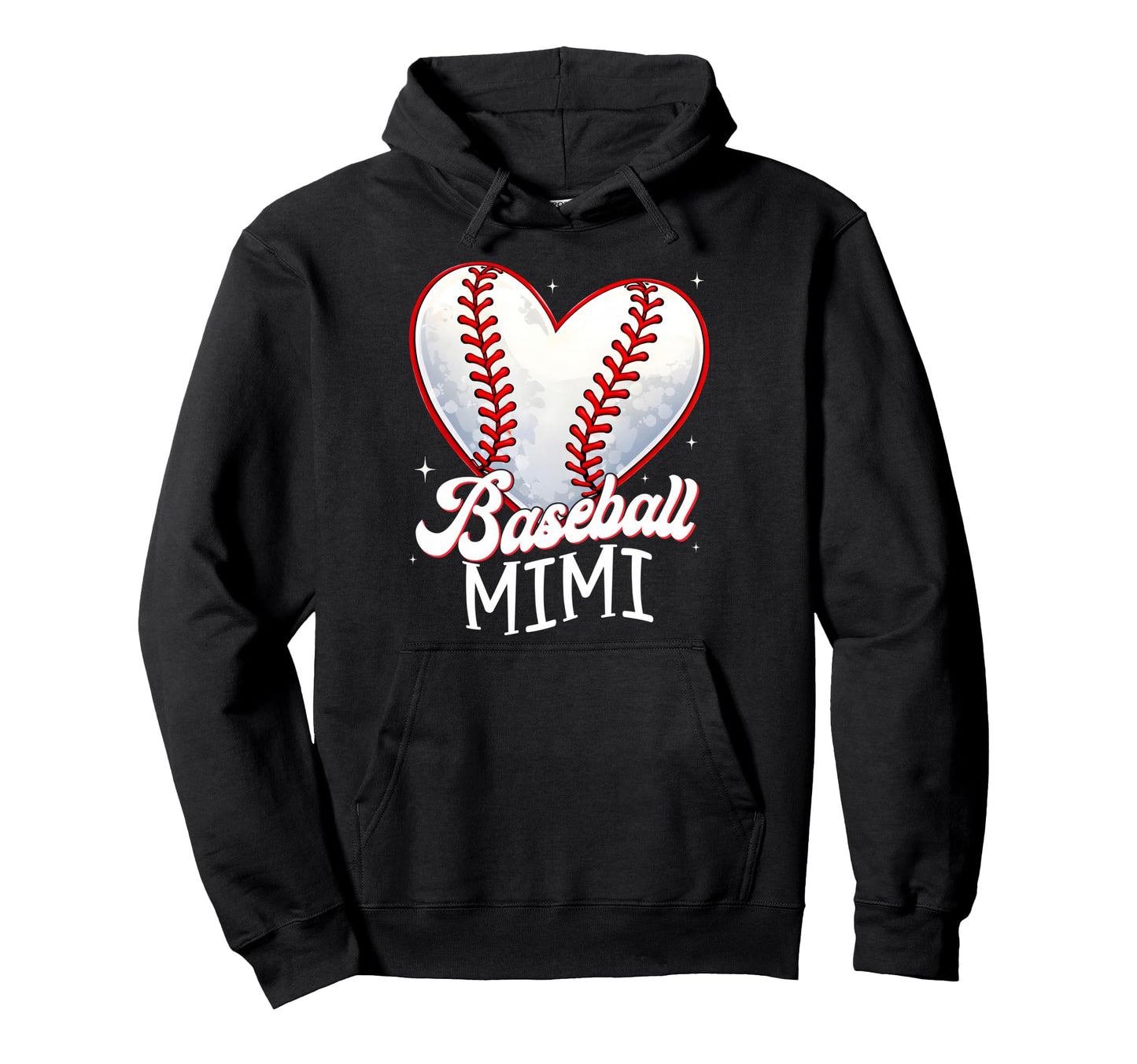 Baseball Mimi Happy Mothers Day Game Day Hoodie - Graphic Print Men Women - T-Shirt, Sweatshirt, Hoodie