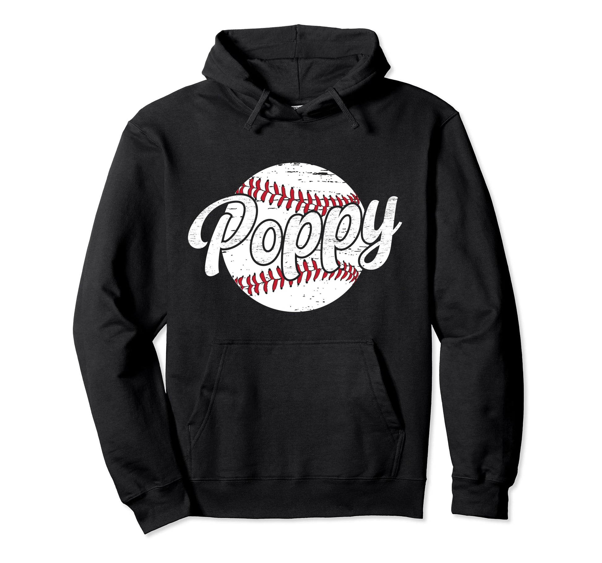 Poppy Proud Baseball Poppy Baseball Player Hoodie - Trendy Graphic Unisex - T-Shirt, Sweatshirt, Hoodie