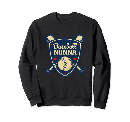 Baseball Nonna Matching Family Sweatshirt - Streetwear Style Unisex - T-Shirt, Sweatshirt, Hoodie