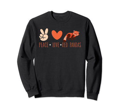 Red Panda Bear T-Shirt - Custom Art Print Men Women - T-Shirt, Sweatshirt, Hoodie