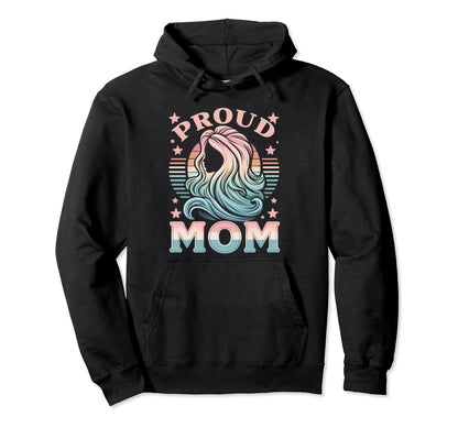 Proud Mom Transgener Lgbtq Rainbow Flag Hoodie - Novelty Apparel Men Women - T-Shirt, Sweatshirt, Hoodie