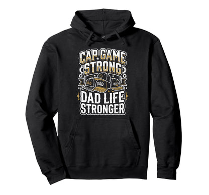 Cap Collector Dad Cap Lover Daddy Hoodie - Aesthetic Graphic for Adults - T-Shirt, Sweatshirt, Hoodie
