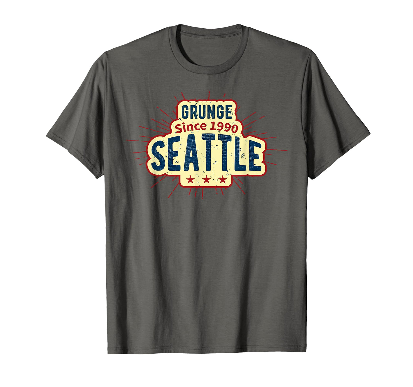 90S Grunge Seattle Present T-Shirt - Aesthetic Graphic Men Women - T-Shirt, Sweatshirt, Hoodie