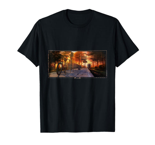 Anime Train Station Vaporwave T-Shirt - Streetwear Style Men Women - T-Shirt, Sweatshirt, Hoodie