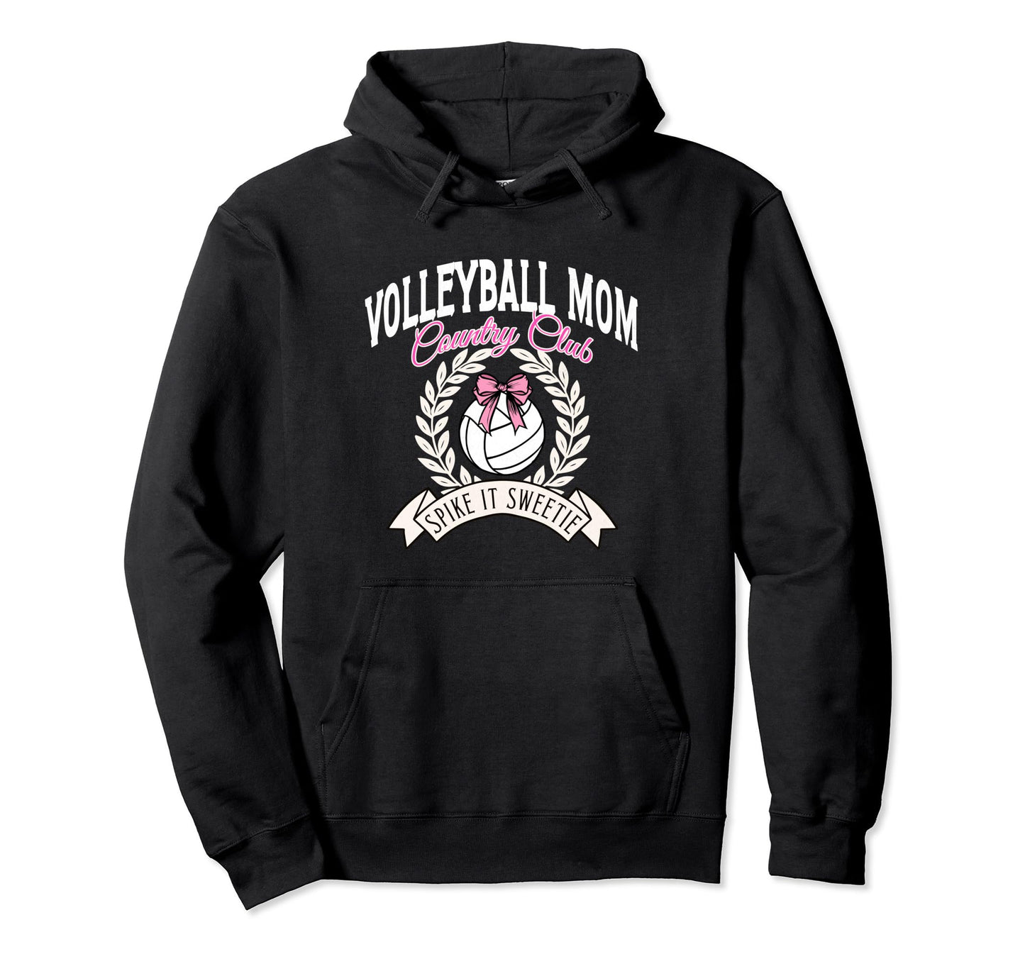Volleyball Mom Volleyball Game Day Hoodie - Novelty Apparel Men Women - T-Shirt, Sweatshirt, Hoodie