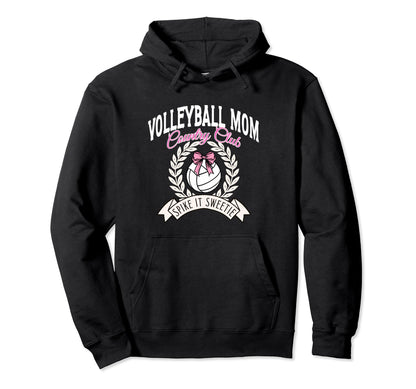 Volleyball Mom Volleyball Game Day Hoodie - Novelty Apparel Men Women - T-Shirt, Sweatshirt, Hoodie