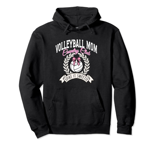 Volleyball Mom Volleyball Game Day Hoodie - Novelty Apparel Men Women - T-Shirt, Sweatshirt, Hoodie
