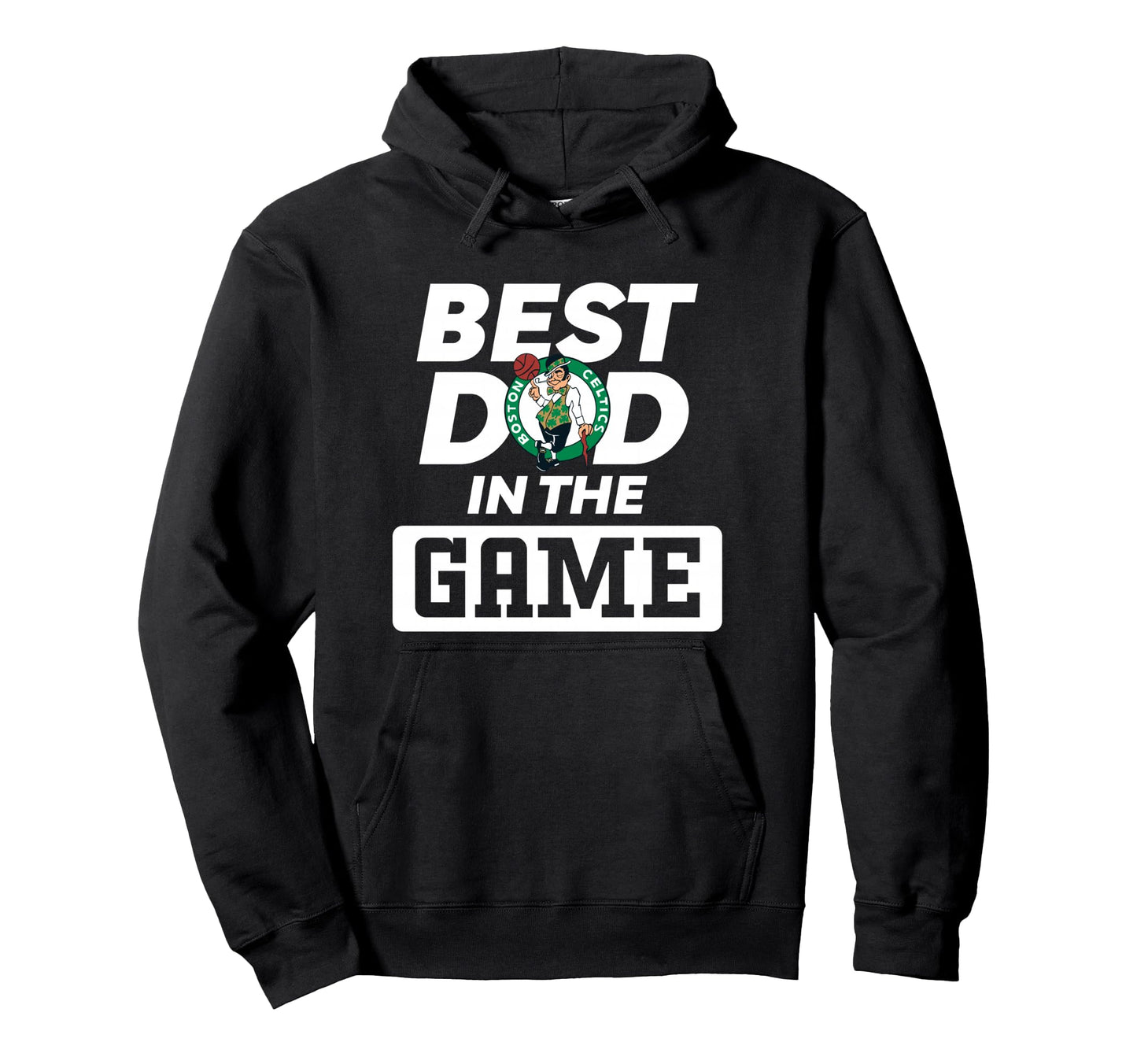 Nba Fathers Day Best Dad Game Celtics Hoodie - Graphic Print for Adults - T-Shirt, Sweatshirt, Hoodie