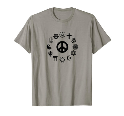 Religious Freedom Peace Sign T-Shirt - Casual Everyday Wear Unisex - T-Shirt, Sweatshirt, Hoodie