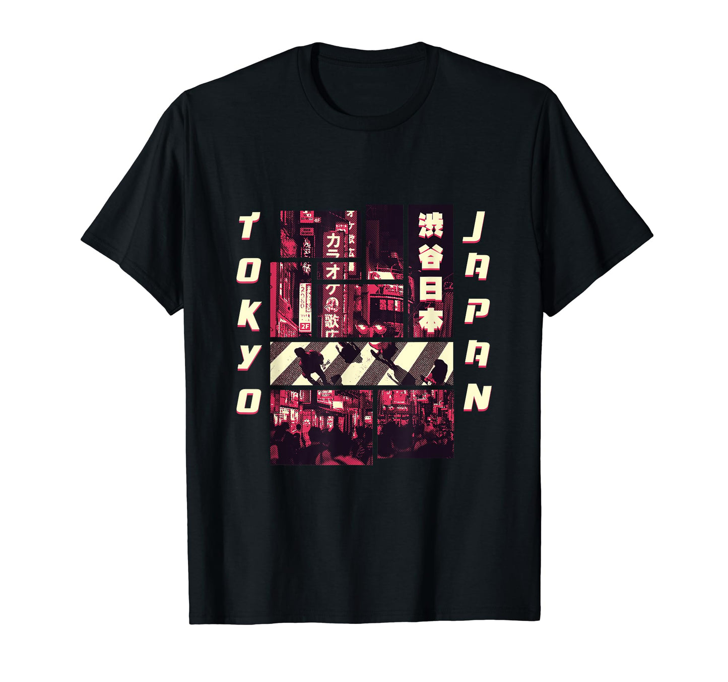 Japan Aesthetic 90S Vaporwave Tokyo T-Shirt - Fun Novelty Design Unisex - T-Shirt, Sweatshirt, Hoodie