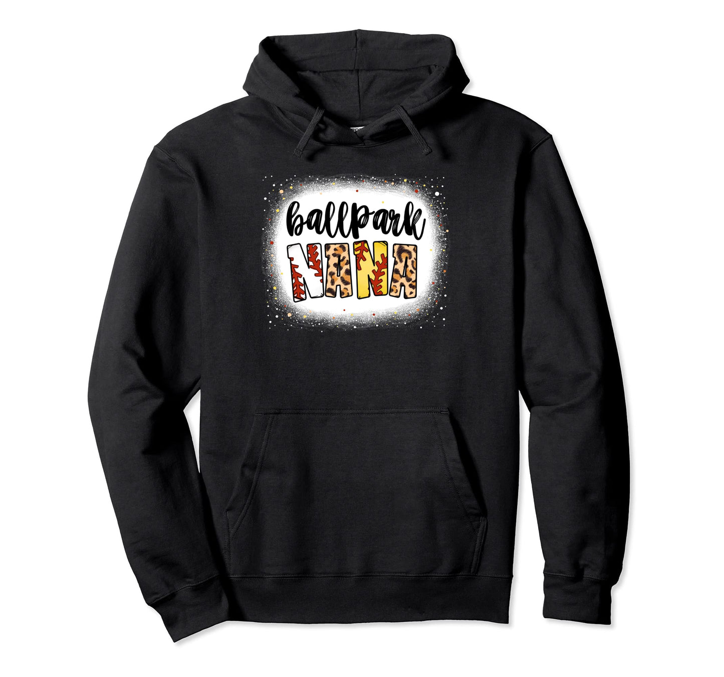 Bleached Ballpark Nana Baseball Softball Hoodie - Aesthetic Graphic Unisex - T-Shirt, Sweatshirt, Hoodie