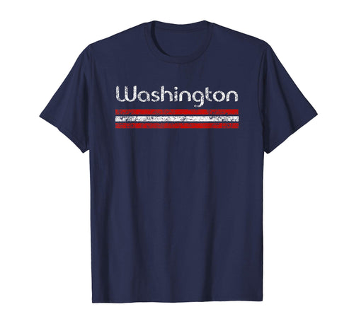 Washington D C Weathered Stripe T-Shirt - Novelty Apparel Men Women - T-Shirt, Sweatshirt, Hoodie