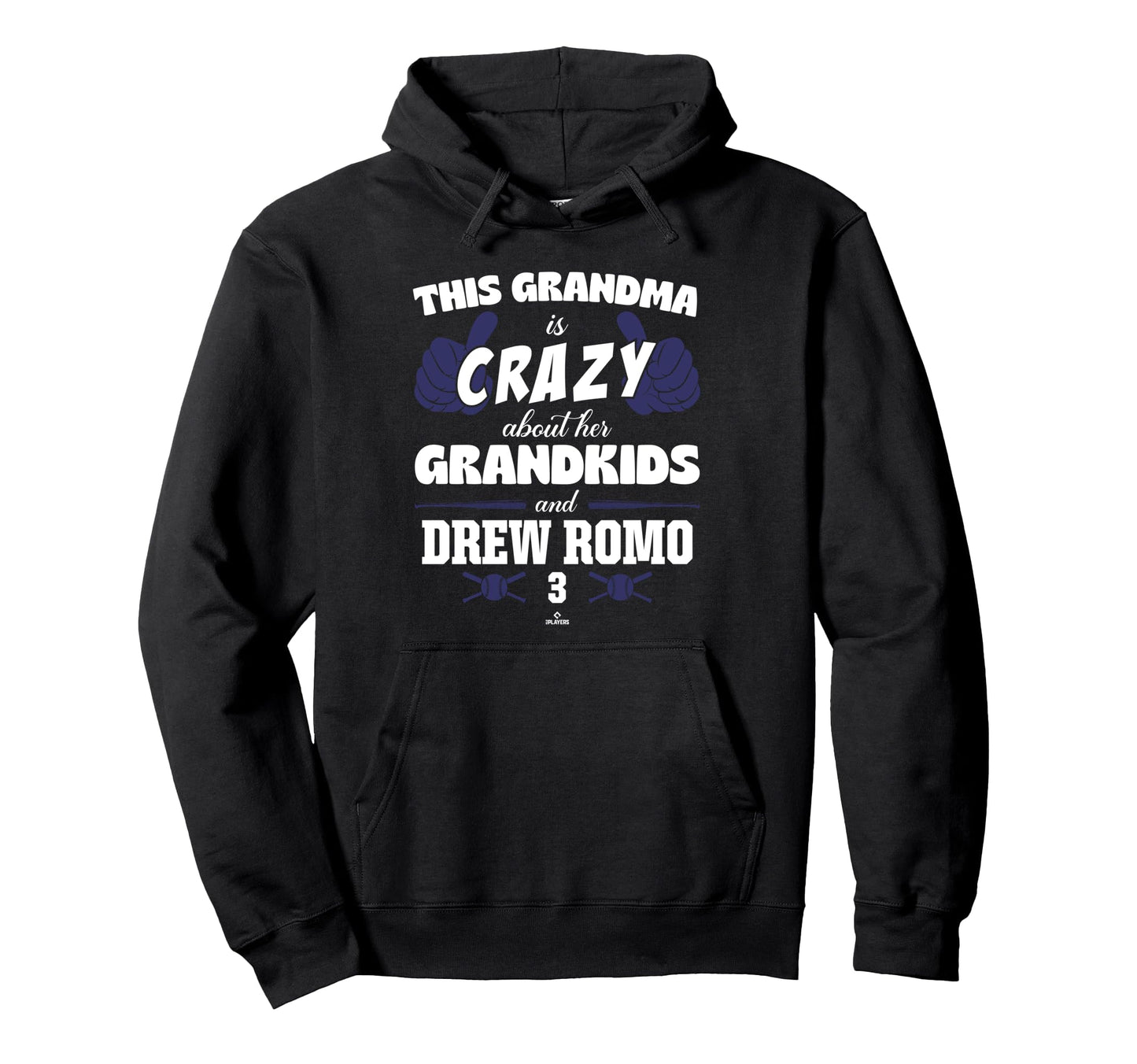 Grandma Crazy Drew Romo Colorado Baseball Hoodie - Unique Graphic Unisex - T-Shirt, Sweatshirt, Hoodie