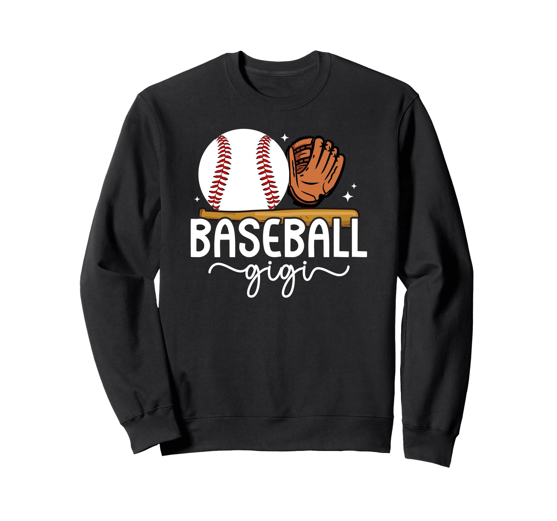 Baseball Gigi Grandma Boho Sweatshirt - Casual Everyday Wear Unisex - T-Shirt, Sweatshirt, Hoodie