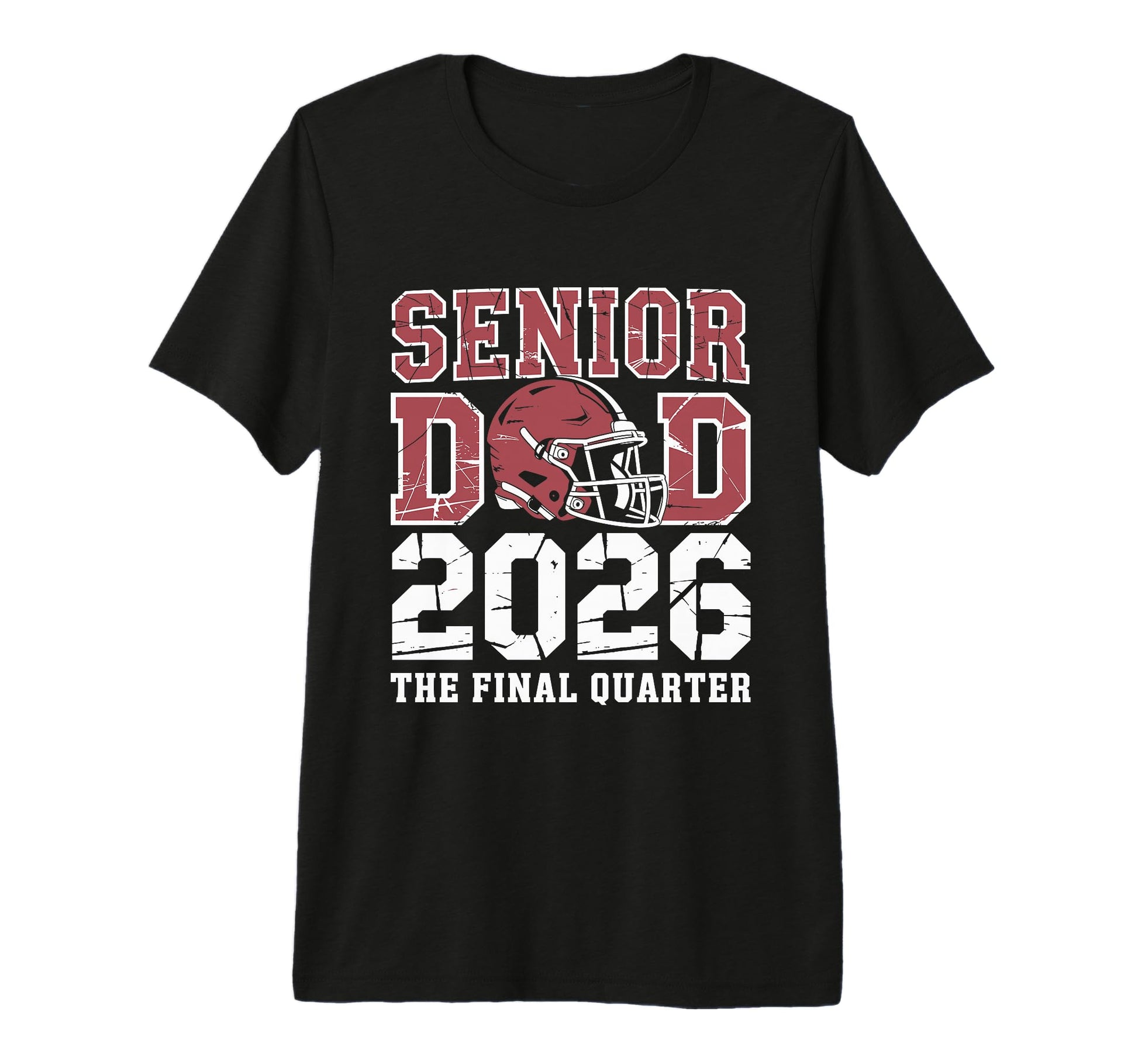 Mens Senior Football Dad Father Final T-Shirt - Aesthetic Graphic Unisex - T-Shirt, Sweatshirt, Hoodie
