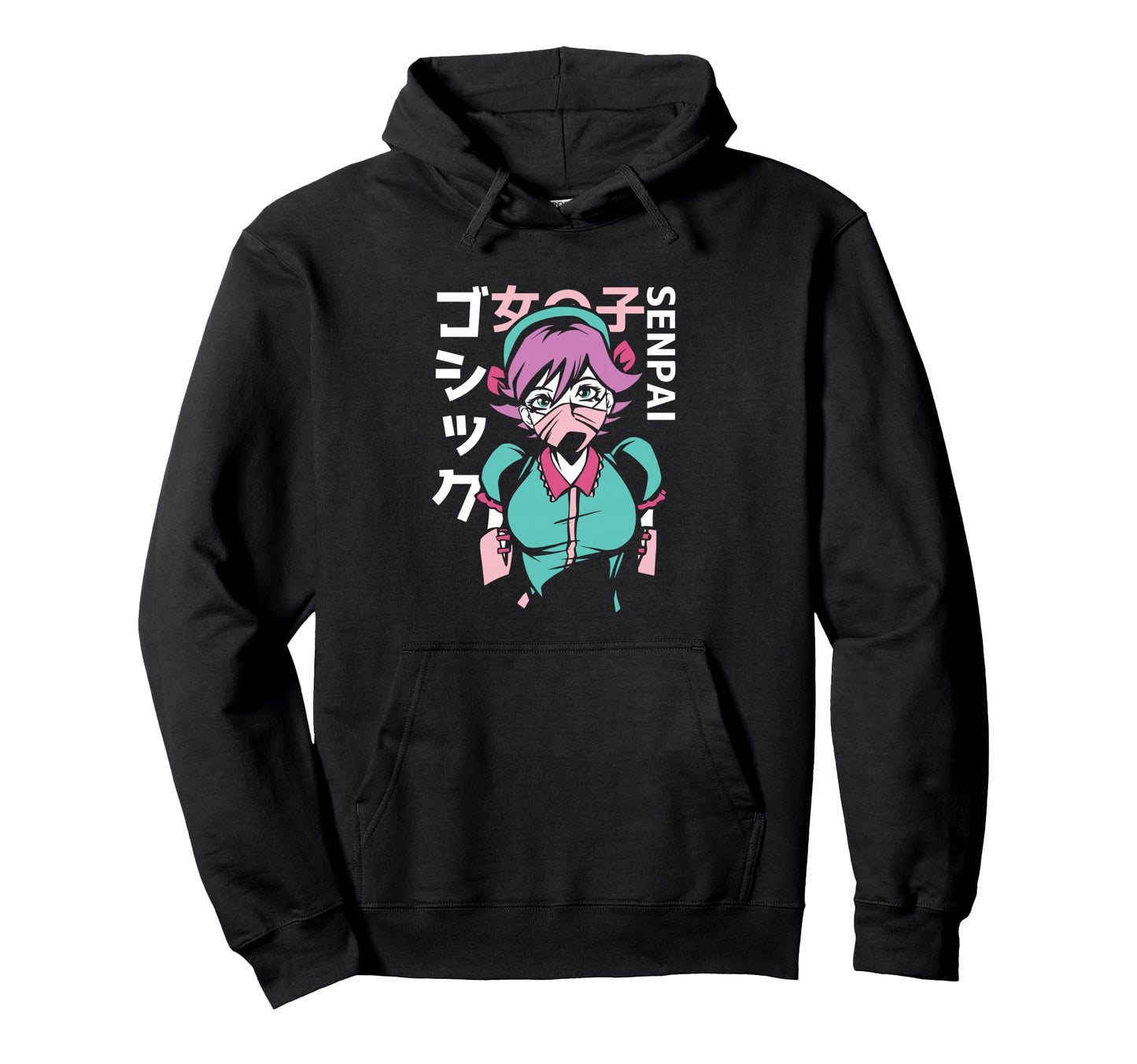 Anime Aesthetic Vaporwave Hoodie - Streetwear Style Unisex - T-Shirt, Sweatshirt, Hoodie