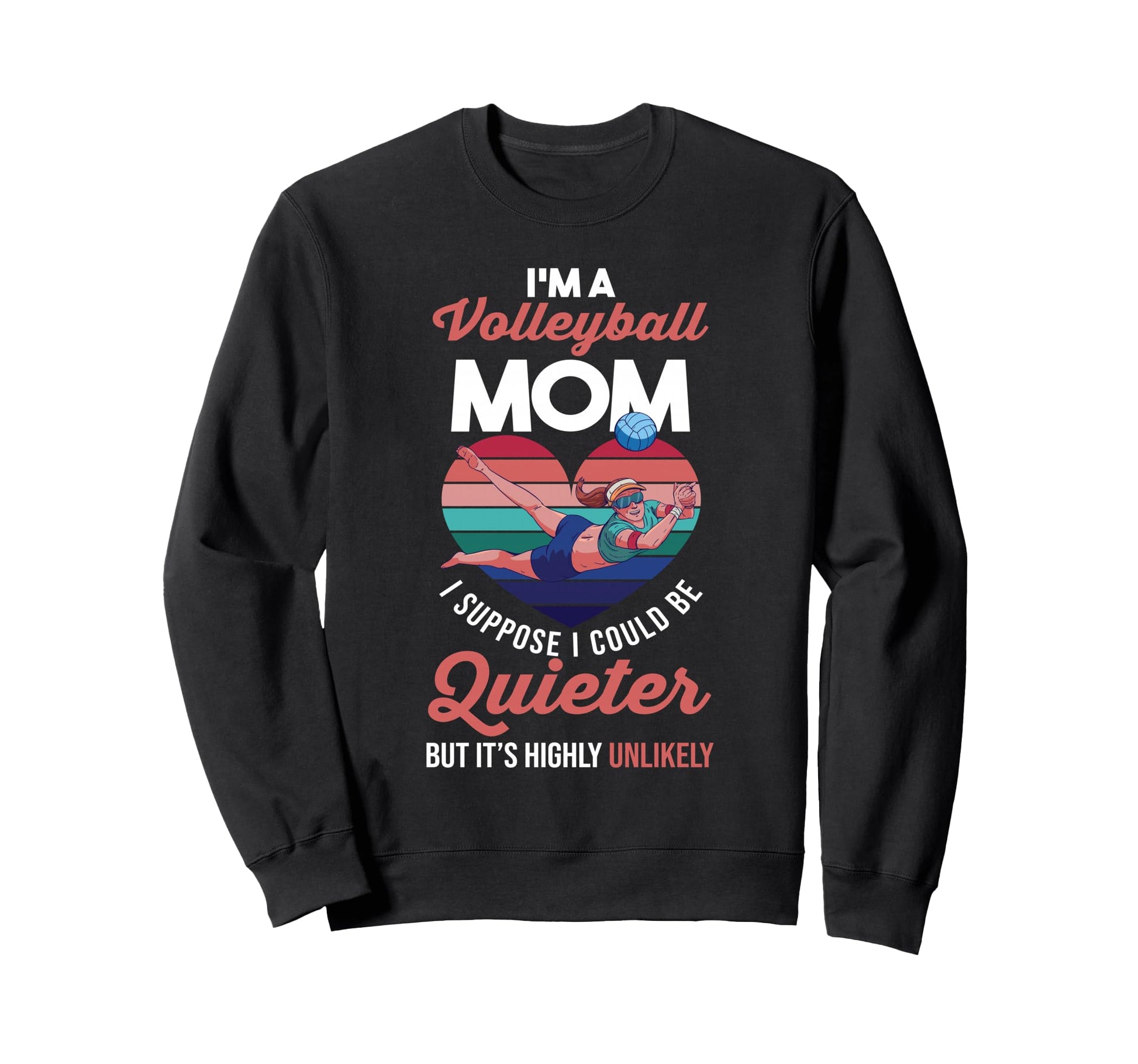 Mothers Day Sports Lover Mommy Im Sweatshirt - Graphic Print for Adults - T-Shirt, Sweatshirt, Hoodie