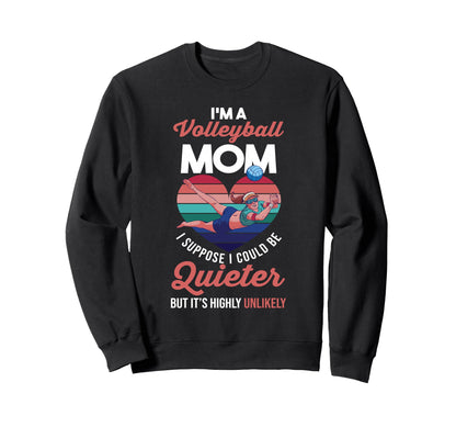 Mothers Day Sports Lover Mommy Im Sweatshirt - Graphic Print for Adults - T-Shirt, Sweatshirt, Hoodie