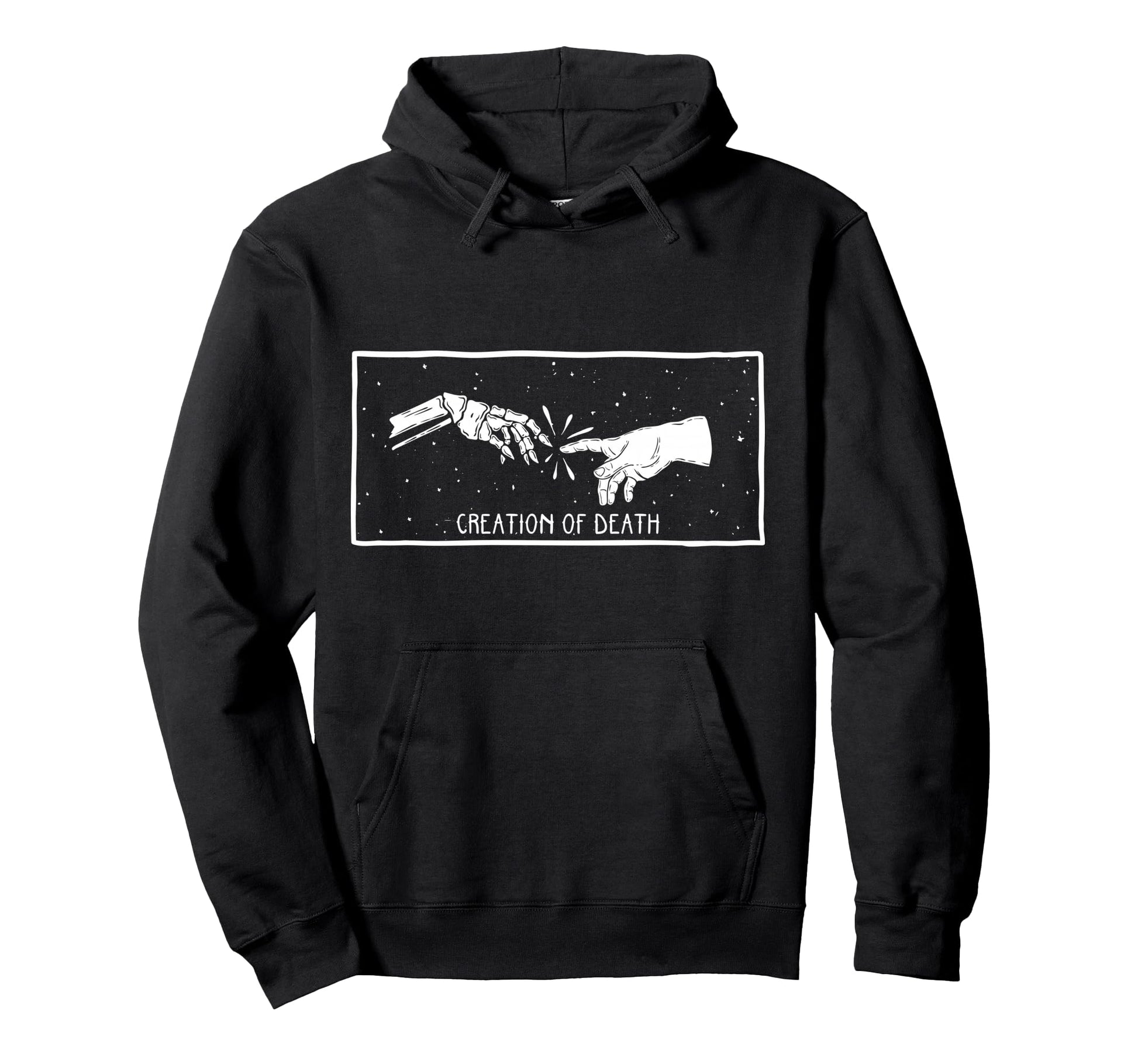 Creation Death Adam Aesthetic Edgy Hoodie - Novelty Apparel Unisex - T-Shirt, Sweatshirt, Hoodie