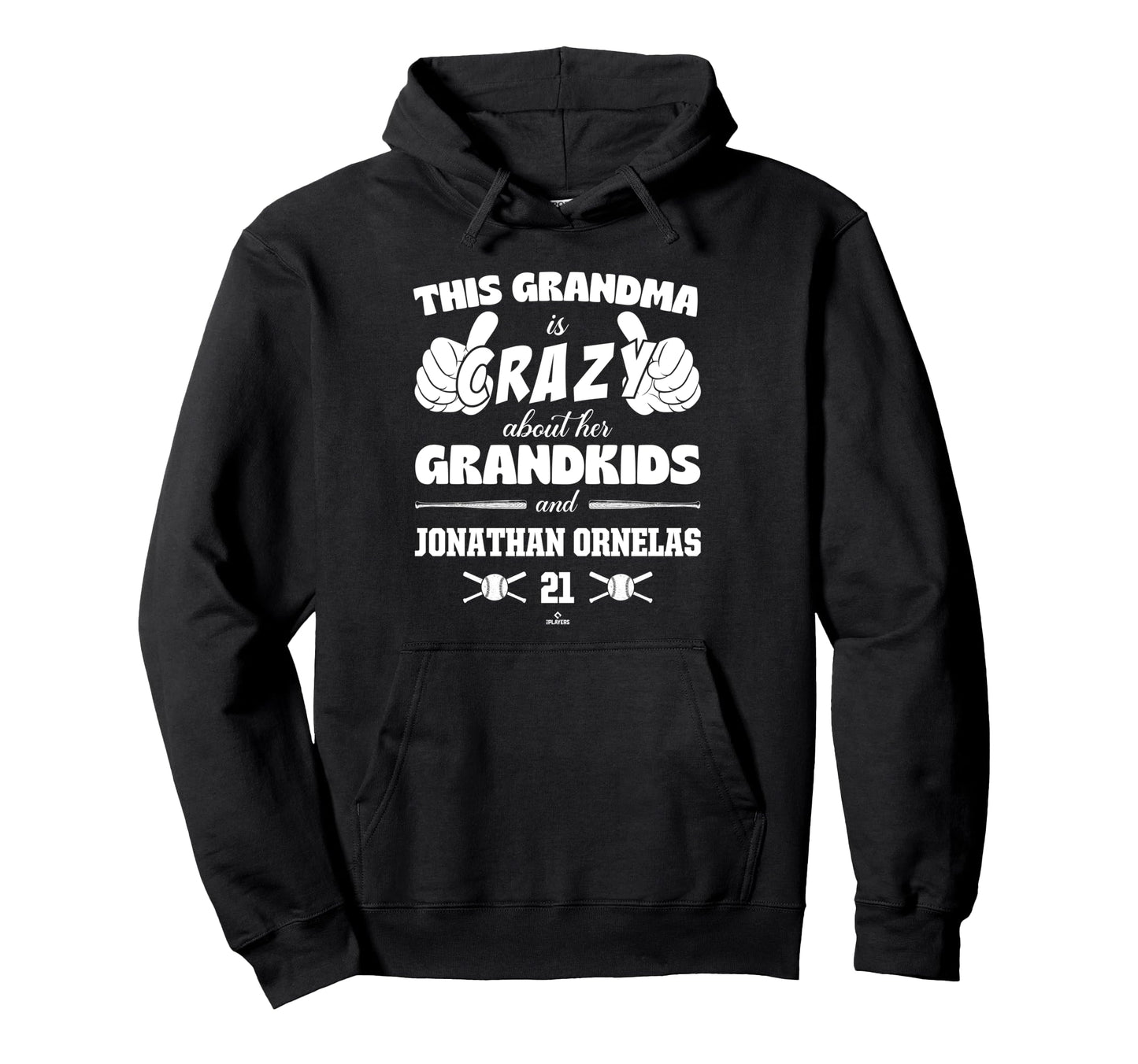 Grandma Crazy Jonathan Ornelas Texas Hoodie - Minimalist Print Unisex - T-Shirt, Sweatshirt, Hoodie