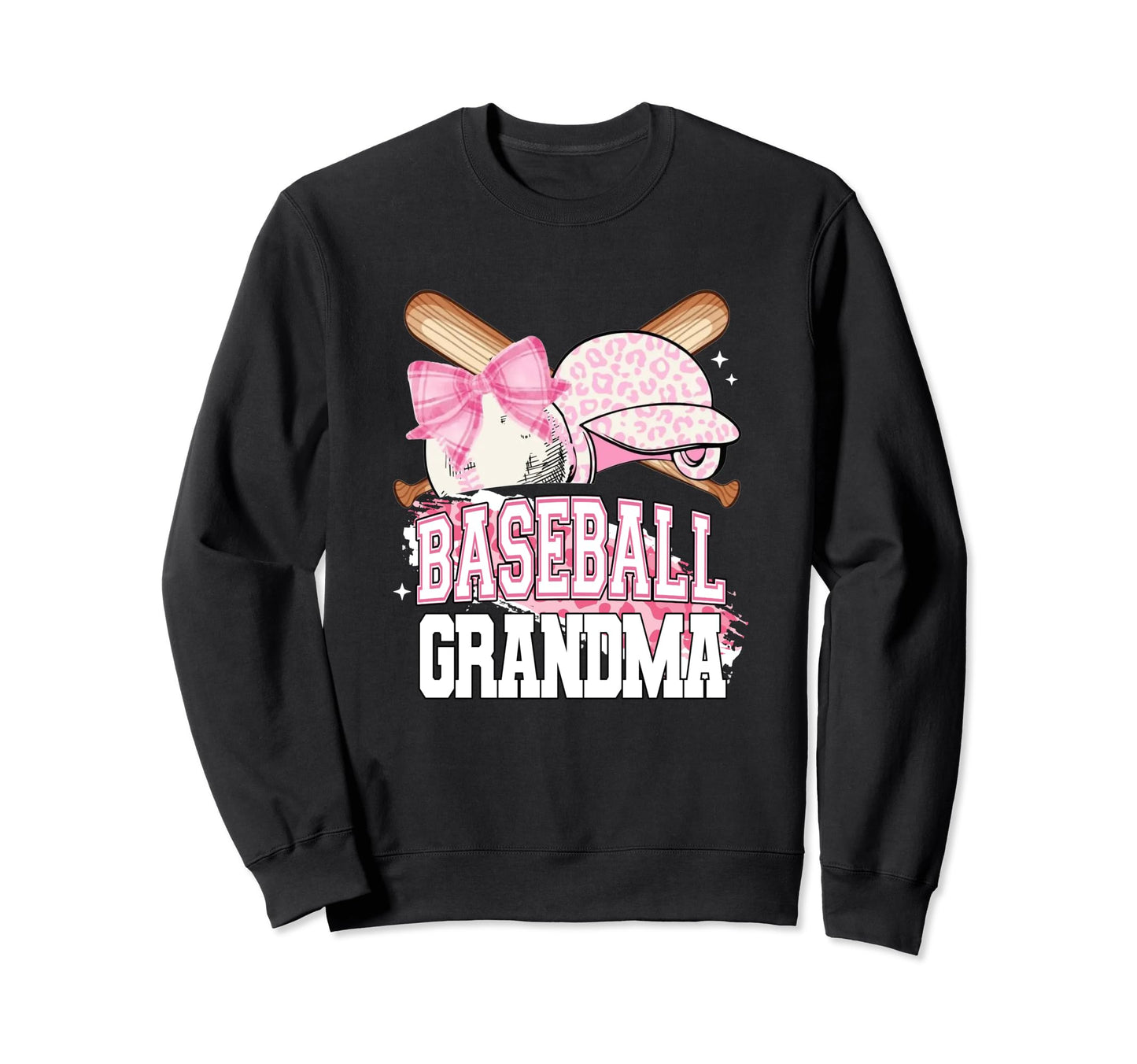 Softball Baseball Grandma Mom Sweatshirt - Streetwear Style for Adults - T-Shirt, Sweatshirt, Hoodie