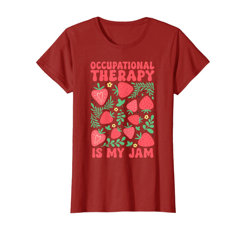 Occupational Therapy Is My Jam Boho T-Shirt - Novelty Apparel Unisex - T-Shirt, Sweatshirt, Hoodie