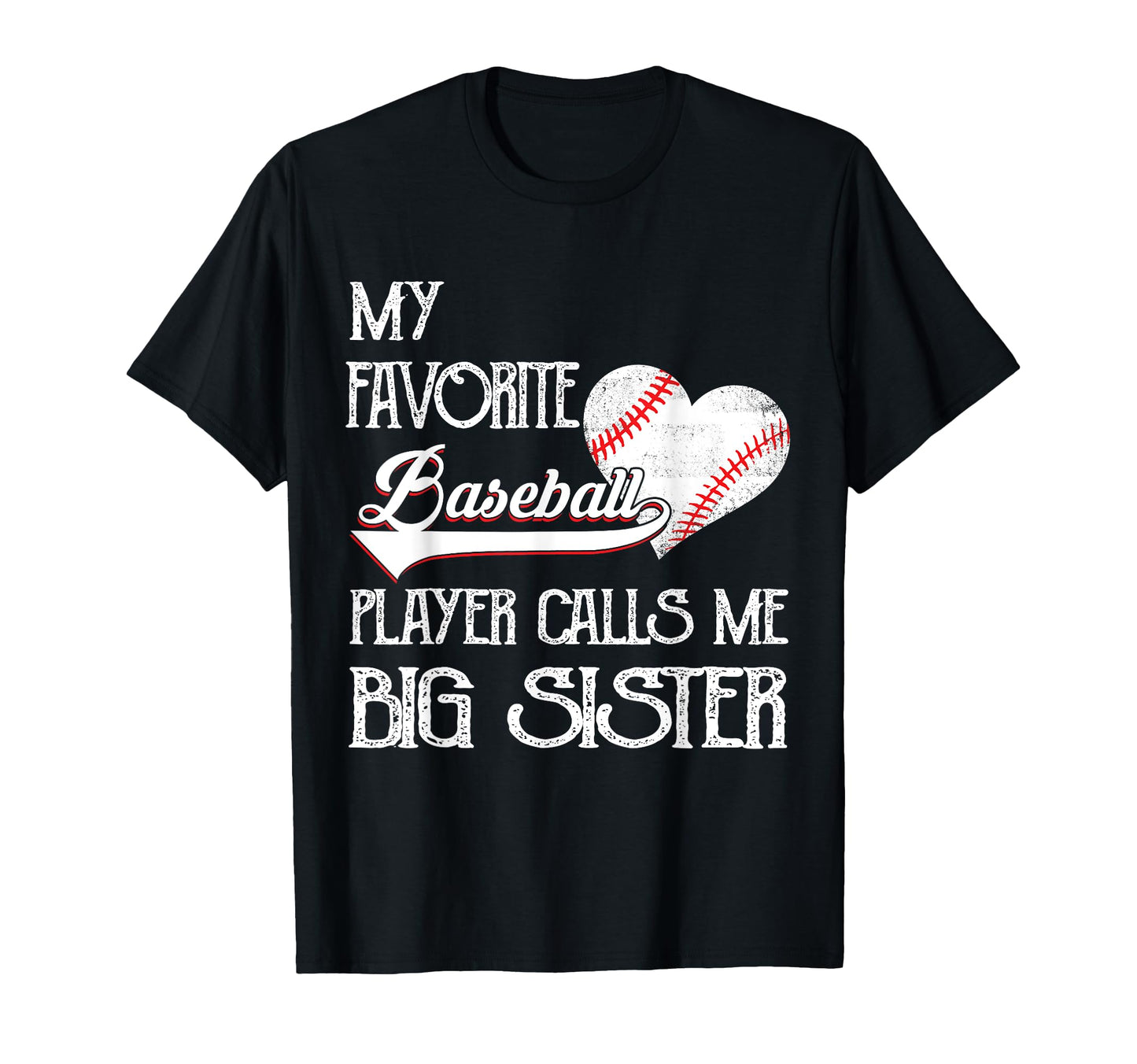 Heart Love Favorite Baseball Player T-Shirt - Unique Graphic Men Women - T-Shirt, Sweatshirt, Hoodie