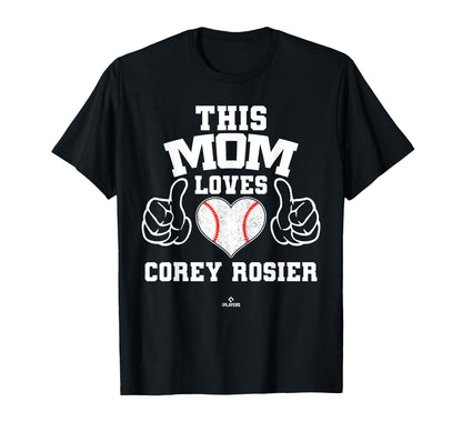 This Mom Loves Corey Rosier Prospect T-Shirt - Unique Graphic Unisex - T-Shirt, Sweatshirt, Hoodie