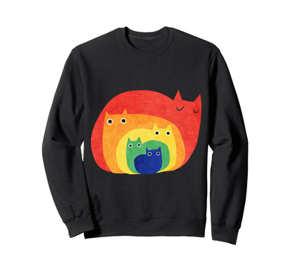 Rain Bow C T S Sweatshirt - Fun Novelty Design Men Women - T-Shirt, Sweatshirt, Hoodie