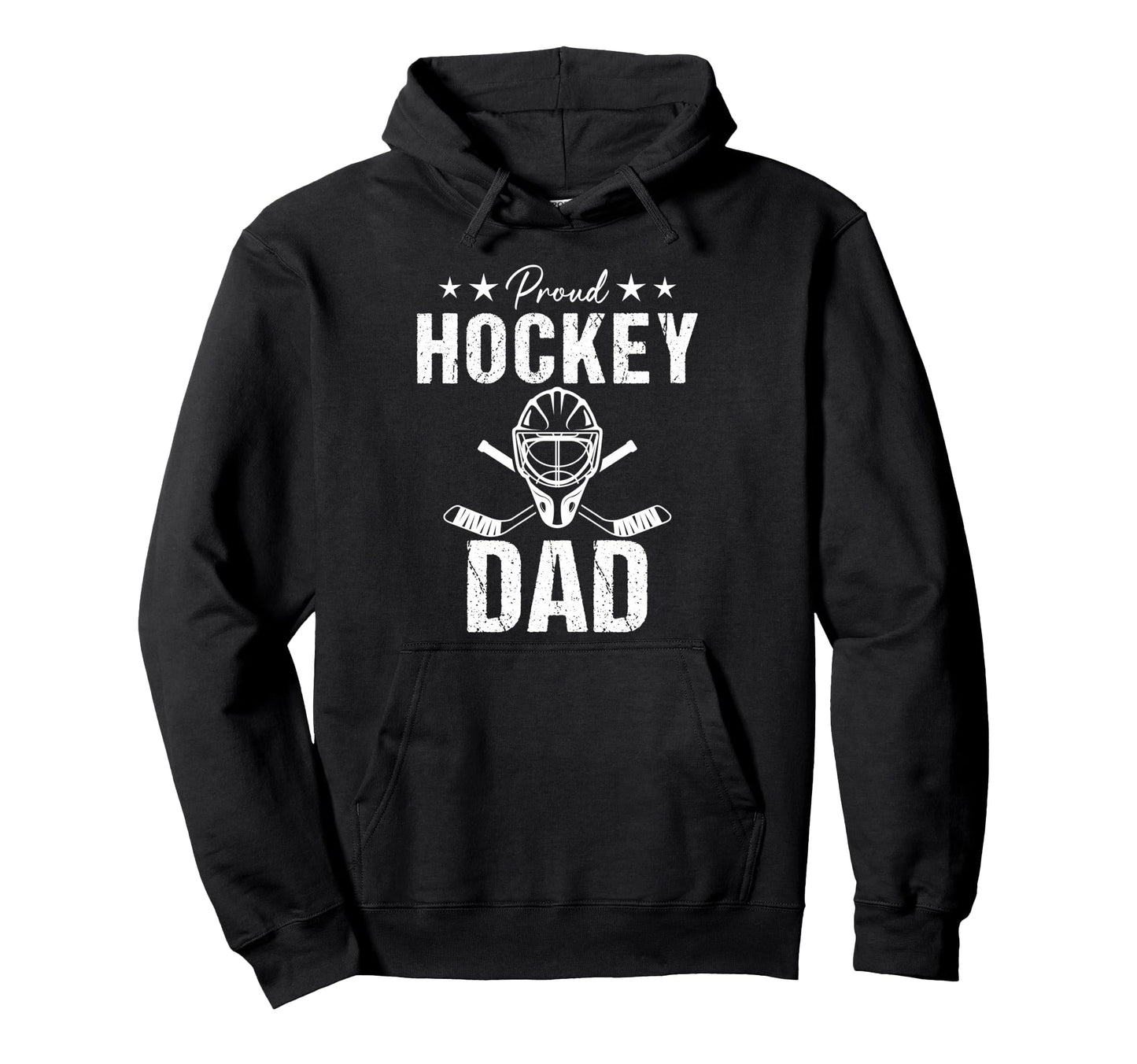 Proud Hockey Dad Game Day Sports Parent Hoodie - Graphic Print for Adults - T-Shirt, Sweatshirt, Hoodie
