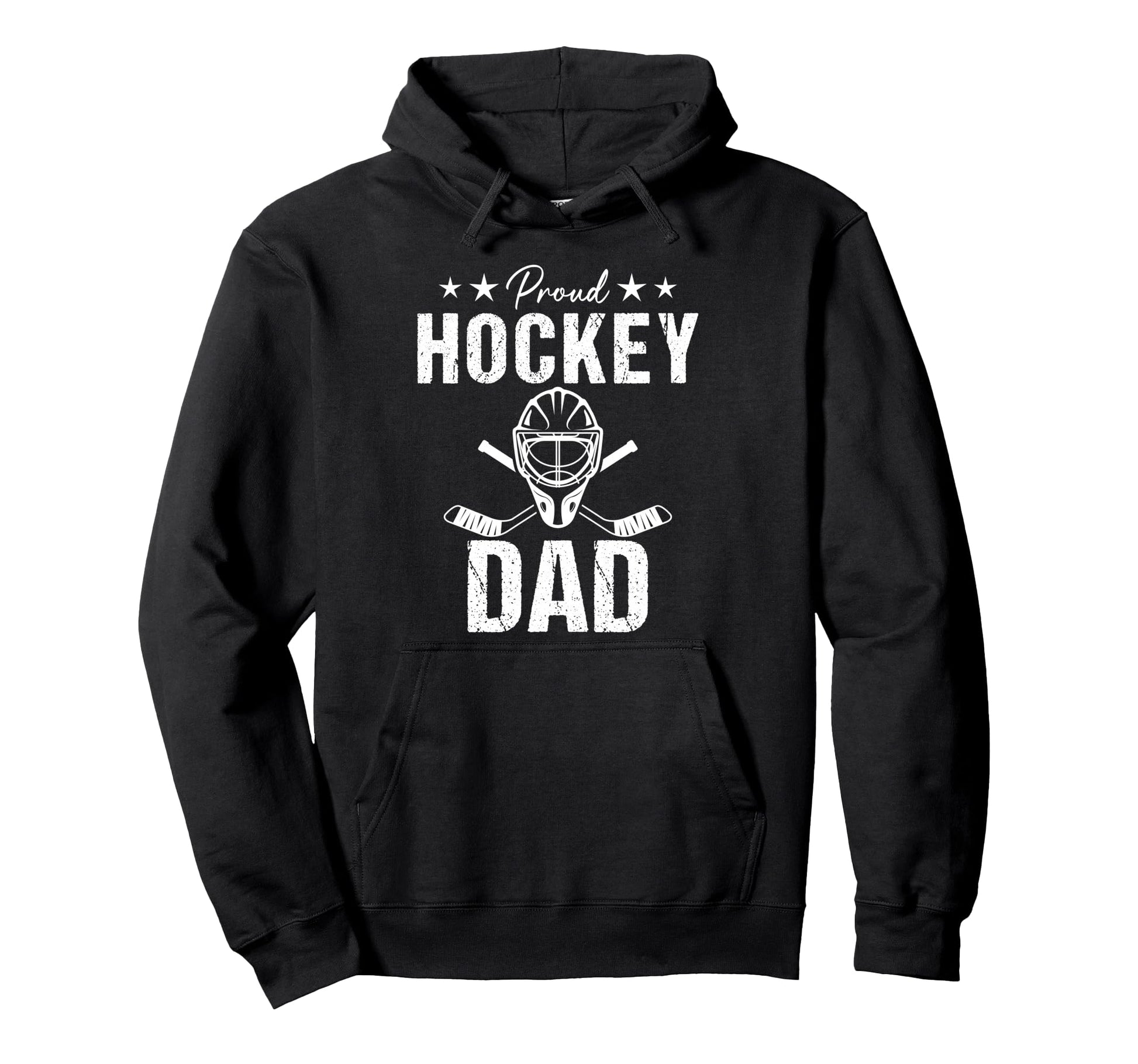 Proud Hockey Dad Game Day Sports Parent Hoodie - Graphic Print for Adults - T-Shirt, Sweatshirt, Hoodie