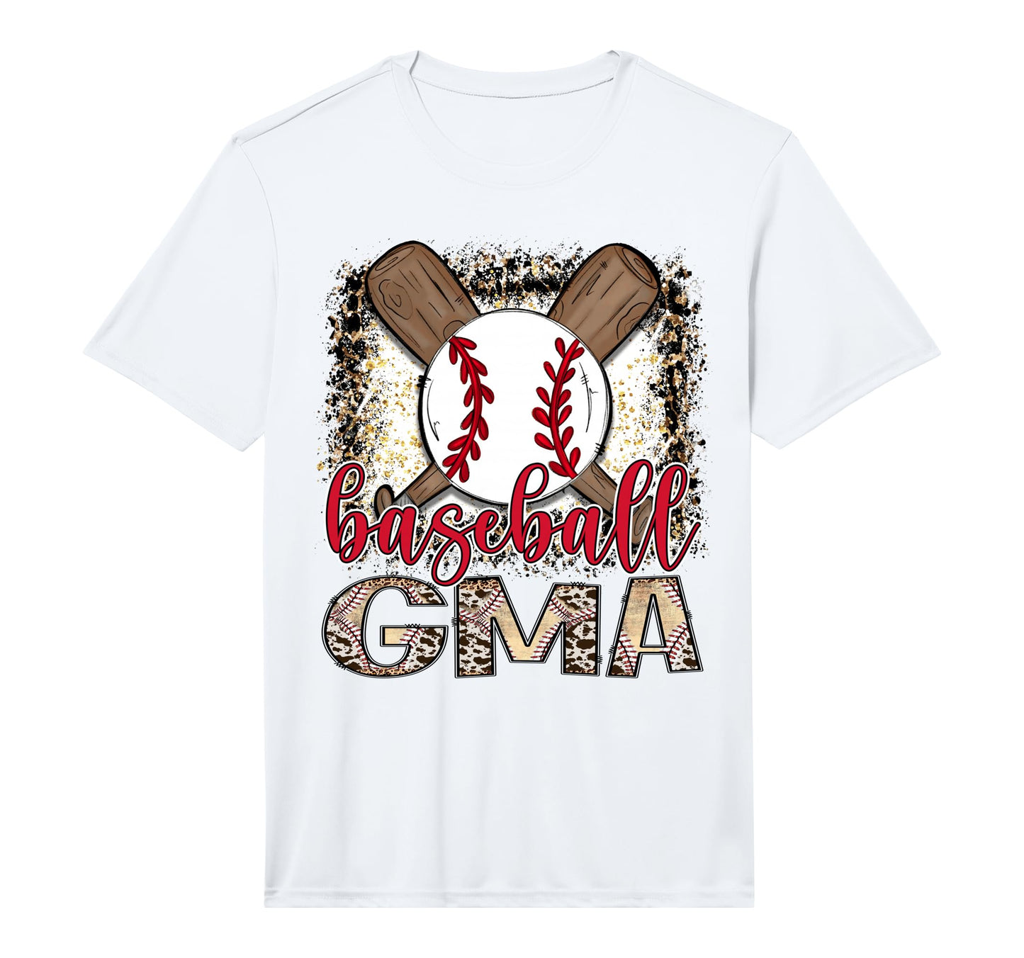 Baseball Gma Leopard Proud Ball Gma T-Shirt - Streetwear Style for Adults - T-Shirt, Sweatshirt, Hoodie