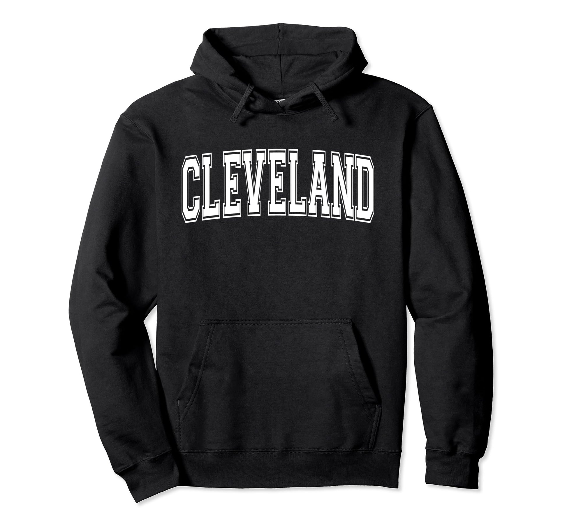 Cleveland Oh Ohio Usa Sports Varsity Hoodie - Aesthetic Graphic for Adults - T-Shirt, Sweatshirt, Hoodie