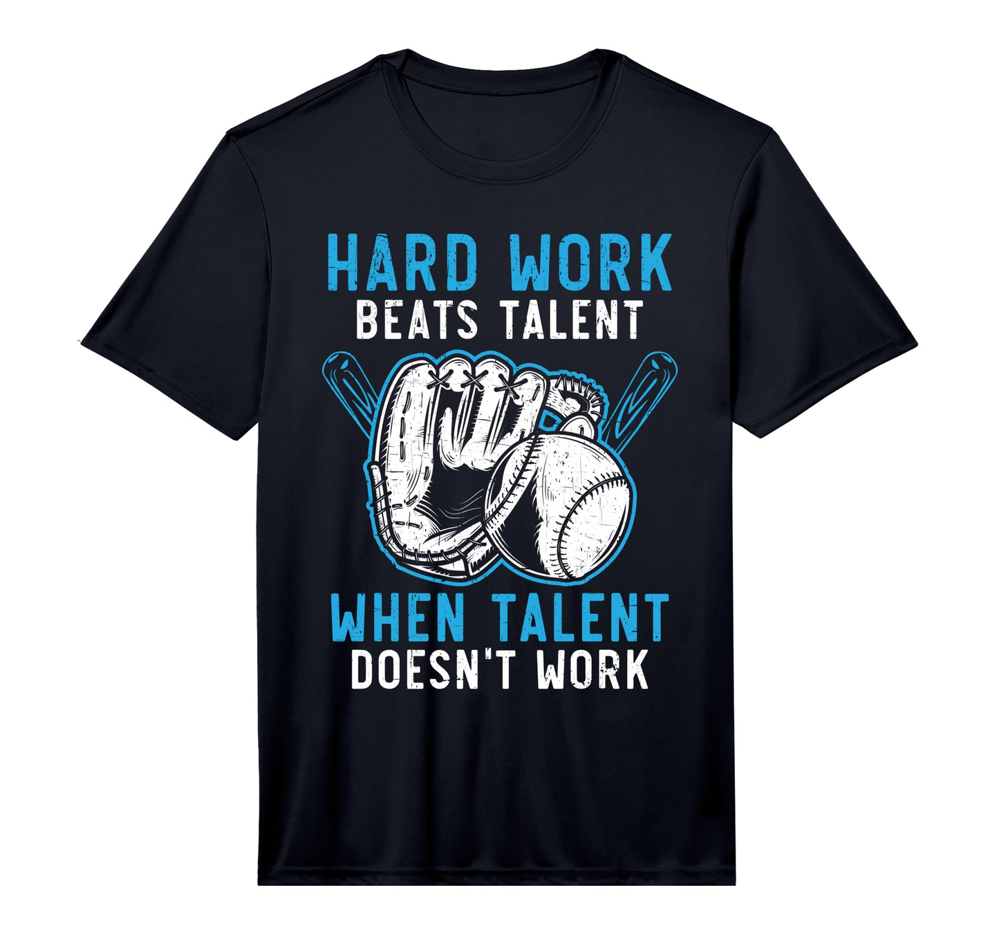 Mens Hard Work Beats Talent When T-Shirt - Novelty Apparel for Adults - T-Shirt, Sweatshirt, Hoodie