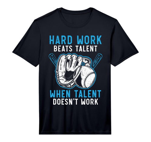 Mens Hard Work Beats Talent When T-Shirt - Novelty Apparel for Adults - T-Shirt, Sweatshirt, Hoodie