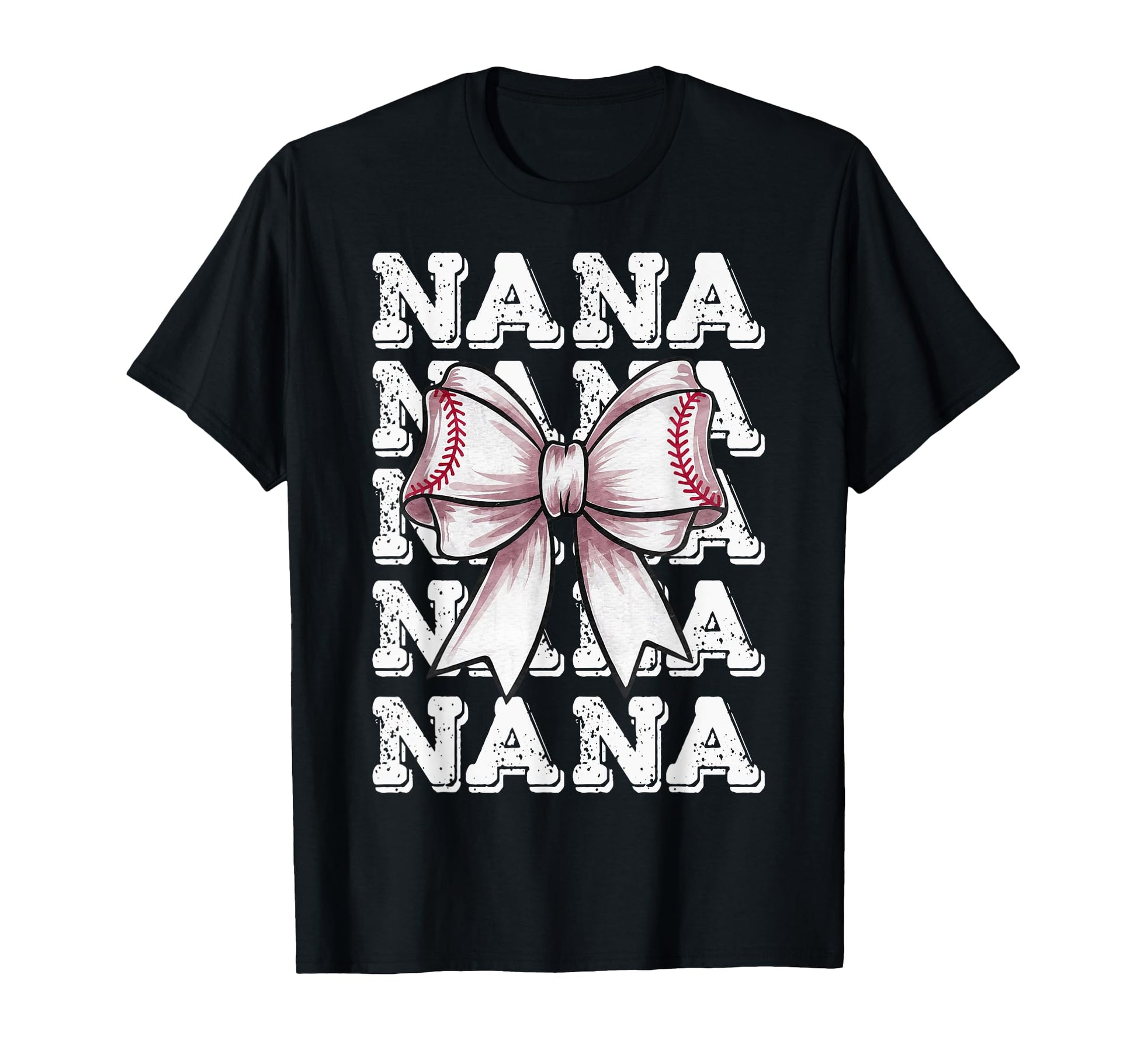 Coquette Baseball Nana Matching T-Shirt - Fun Novelty Design for Adults - T-Shirt, Sweatshirt, Hoodie
