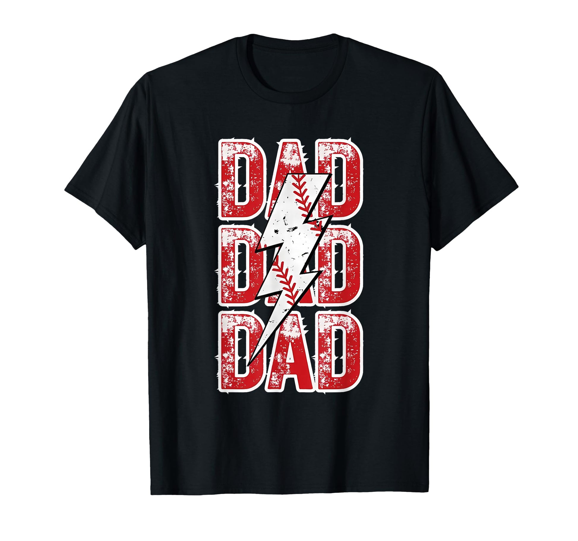 Baseball Dad Softball Fathers Day T-Shirt - Casual Everyday Wear Men Women - T-Shirt, Sweatshirt, Hoodie