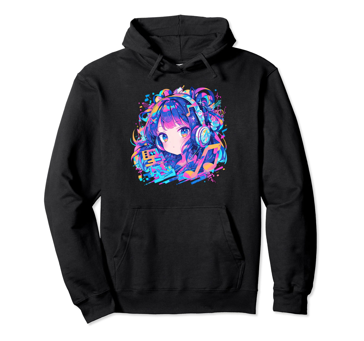 Kawaii Anime Vaporwave Japanese Pop Music Hoodie - Minimalist Print Unisex - T-Shirt, Sweatshirt, Hoodie