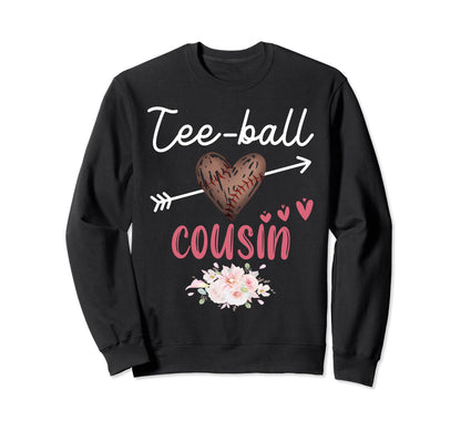 Ball Cousin Heart Baseball Family Sweatshirt - Streetwear Style Men Women - T-Shirt, Sweatshirt, Hoodie