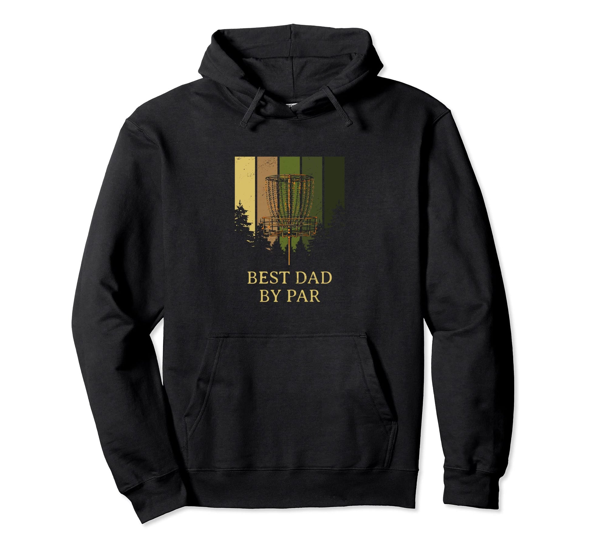 Best Dad Par Disc Golf Fathers Day Golfer Hoodie - Minimalist Print Unisex - T-Shirt, Sweatshirt, Hoodie