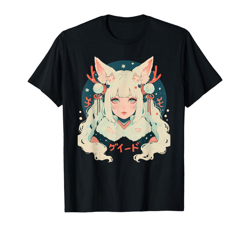 Goth Grunge Demon Anime Waifu Horror T-Shirt - Graphic Print for Adults - T-Shirt, Sweatshirt, Hoodie