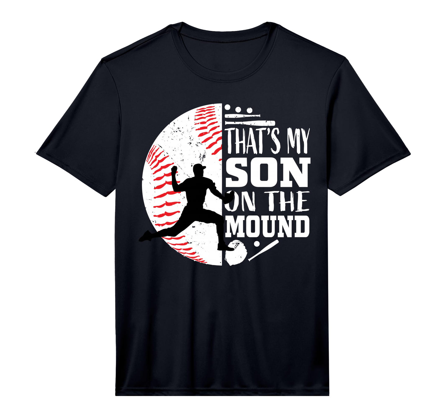 Mens Thats My Son Baseball Pitcher Mom T-Shirt - Minimalist Print Unisex - T-Shirt, Sweatshirt, Hoodie
