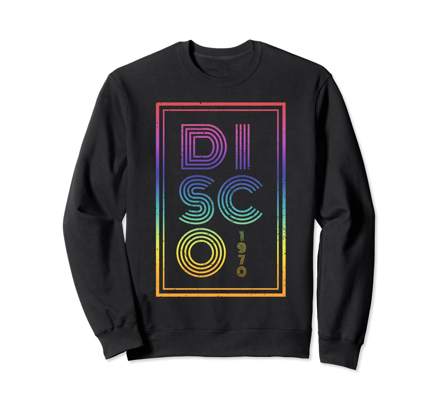 Funky 70S Disco Fever Seventies Sweatshirt - Novelty Apparel for Adults - T-Shirt, Sweatshirt, Hoodie