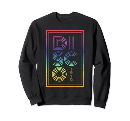 Funky 70S Disco Fever Seventies Sweatshirt - Novelty Apparel for Adults - T-Shirt, Sweatshirt, Hoodie