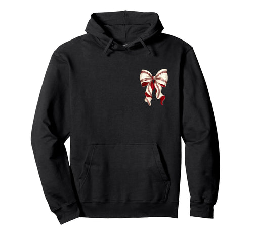 Tball Nonna Teeball Front Back Coquette Hoodie - Novelty Apparel Unisex - T-Shirt, Sweatshirt, Hoodie